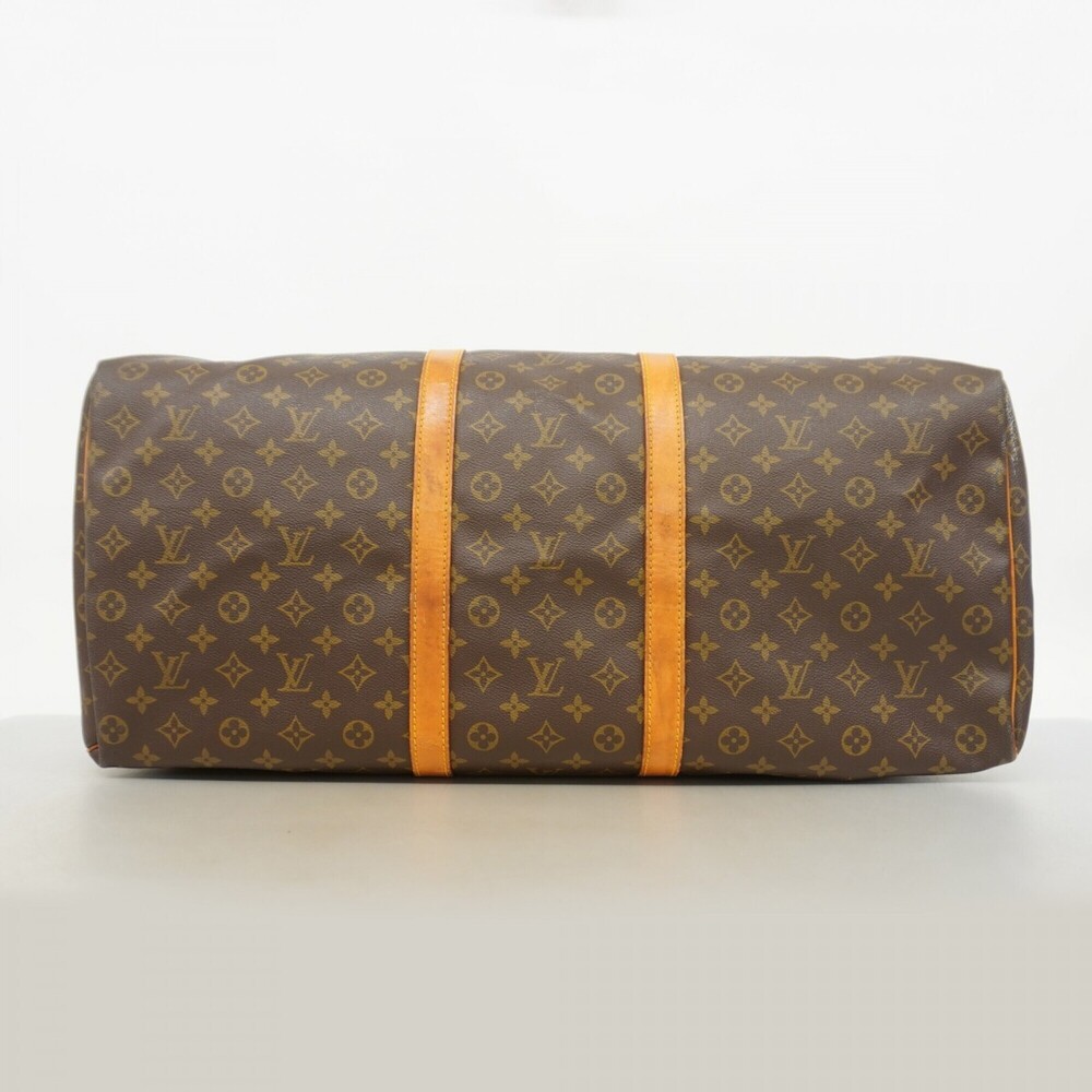 LOUIS VUITTON Brown Monogram Keepall 60 Boston Bag - Picture 3 of 13